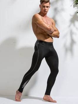 Men Compression Pants Gym Leggings