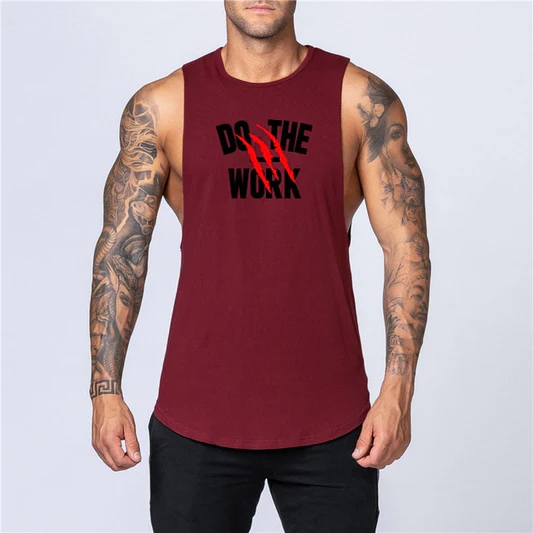 Workout Gym Mens Tank Top Vest
